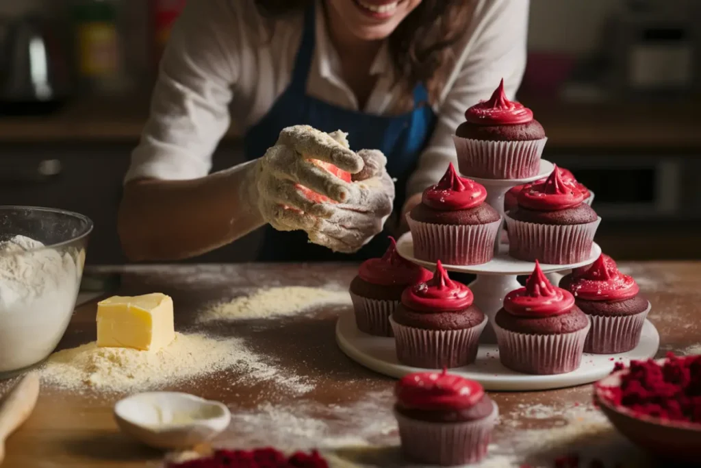 How To Make Red Velvet Cake Cupcakes